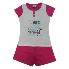  Rövid ujjú pamut gyerek pizsama - Evidence - rózsaszín gyerek hálóing, pizsama