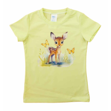  Rövid ujjú póló, Őzike mintával gyerek póló