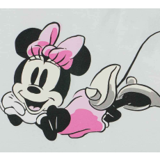  Rövid ujjú pöttyös kislány ruha Minnie mintával (Méret: 74) *