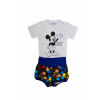  Rövidnadrágos kisfiú babaruha szett Mickey egér mintával