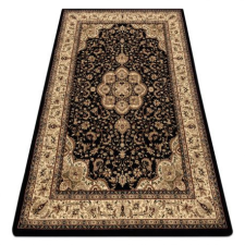 Royal agy szőnyeg minta 0521 fekete 100x200 cm lakástextília