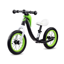 Royal Baby 12&quot; gyermek futóbicikli fekete- zöld színben lábbal hajtható járgány