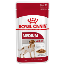 Royal Canin 10x140g Royal Canin Medium Adult nedves kutyatáp kutyaeledel