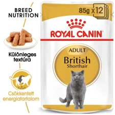 Royal Canin British Shorthair adult 12x85g nedves macskatáp macskaeledel