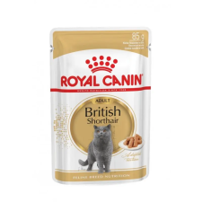 Royal Canin British Shorthair Adult 85g alutasakos - macska alutasakos macskaeledel