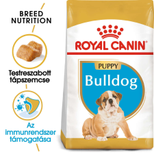 Royal Canin Bulldog Junior - Angol Bulldog kölyök kutya száraz táp 12kg kutyaeledel