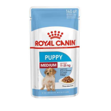  ROYAL CANIN CHN MEDIUM PUPPY 140g alutasakos eledel szószban közepes testű kölyökkutyáknak kutyaeledel