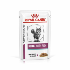Royal Canin Feline Renal Fish alutasakos eledel – 12x85g macskaeledel