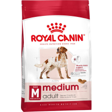 Royal Canin Medium Adult - Közepes testű felnőtt kutya száraz táp 15kg kutyaeledel