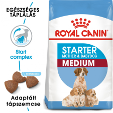 Royal Canin MEDIUM STARTER MOTHER &amp; BABYDOG kutyaeledel