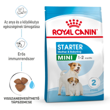 Royal Canin MINI STARTER - száraztáp kistestű vemhes szuka és kölyök kutyának 4kg kutyaeledel