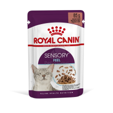 Royal Canin Royal Canin Sensory Feel - szószos nedves táp felnőtt macskák részére 12 x 85 g macskaeledel