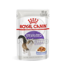 Royal Canin Sterilised Jelly - nedves macskaeledel zselében 85 g macskaeledel