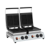 ROYAL CATERING Dupla gofrisütő - belga gofri - 2 x 1,500 W