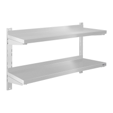 ROYAL CATERING Fali polc - 2 szint - 80 cm bútor