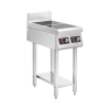 ROYAL CATERING Indukciós főzőlap - 2 x 20 cm - 10 szint - időzítő - Royal Catering