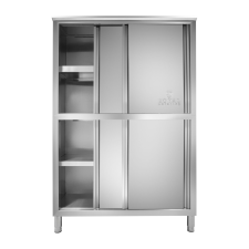 ROYAL CATERING Rozsdamentes acél tányér szekrény - 120 cm konyhai eszköz