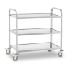 ROYAL CATERING Szervízkocsi - 3 polc- 480 kg