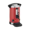 ROYAL CATERING Vízforraló - 6.1 l - 1500 W - csepptálca - Piros