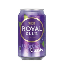 Royal Club Cassis bogyós gyümölcs ízű szénsavas üdítő 330ml üdítő, ásványviz, gyümölcslé