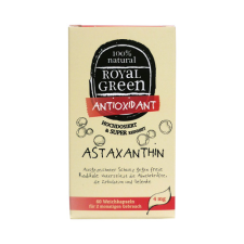 Royal Green Astaxanthin antioxidáns étrend-kiegészítő kapszula 60db vitamin és táplálékkiegészítő