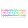 Royal Kludge RK61 RGB (Red Switch) Wireless Mechanikus Gaming Billentyűzet (Fehér) - Angol (US) (RK61-2)