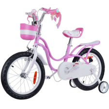 RoyalBaby Gyermek kerékpár RoyalBaby Little Swan retro 16&quot; rózsaszín gyermek kerékpár