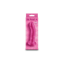 Royals - 5" Charlie - Metallic Pink műpénisz, dildó