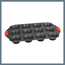 Royalty Line 12 részes márványbevonatos muffin sütőforma edény