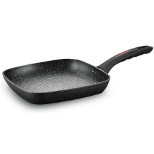 Royalty Line Grill serpenyő Royalty Line FGN24, 24 cm, Márvány bevonat, Indukciós, Fekete edény