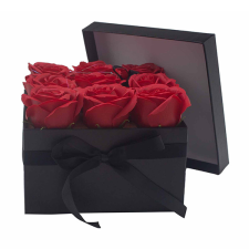 Rózsa box négyzet alakú díszdobozban szappan