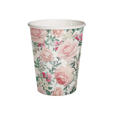  Rózsa Gorgeous Roses papír pohár 6 db-os 250 ml party kellék