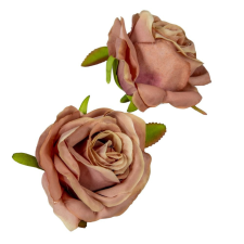  Rózsa virágfej D6cm 24db/szín/csom őszi mályva 901 dekorációs kellék