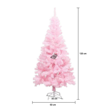 Rózsaszín műfenyő 120 cm-es műfenyő