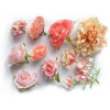  Rózsaszín művirág dísz 10db/ csomag