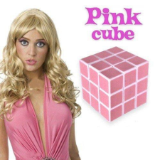  Rózsaszín rubik kocka csak szőkének ajándéktárgy