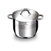  Rozsdamentes acél edény fedővel 28cm GOURMET LINE 21092