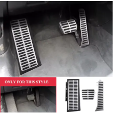  Rozsdamentes acél pedál szett Audi Q3 2012 - 2018 Automata autó dekoráció