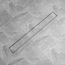 rozsdamentes acél tusoló lefolyó 1030 x 140 mm fürdőszoba kiegészítő