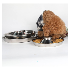  Rozsdamentes etetőtál kölyök kutya elválasztására - S macskatál