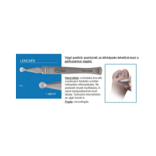 Rozsdamentes kis lencse RM18 olló és csipesz