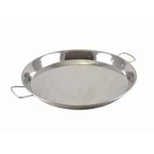 Rozsdamentes sütőtál paella 47 cm edény