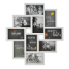 RPP Dekoratív képkeret, fotókeret fehér színben, 10 db 10×15 cm-es fotóhoz