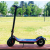 RPP E-scooter elektromos roller, összecsukható, rugós felfüggesztéssel és tárcsafékkel felszerelt felnőtt roller, fekete