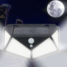 RPP Mozgásérzékelős, 114 ledes napelemes lámpa széles vetítési szöggel kültéri világítás