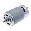  RS-555 EGYENÁRAMÚ FOGASKERÉK NÉLKÜL RS555 MINI MOTOR, DC 12V / 4500 FORDULAT