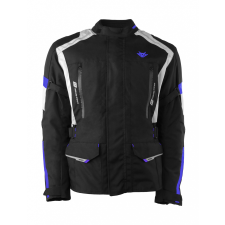 RSA EXO 2 motoros kabát fekete-szürke-kék motoros kabát
