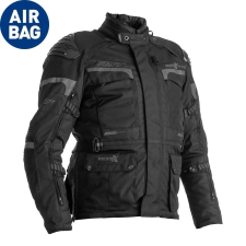 RST Adventure-X Légzsák Bélelt Dzseki Textil - Fekete Méret M motoros kabát