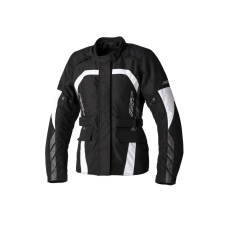  RST Alpha 5 CE női textil dzseki - fekete/fehér, XS méret motoros kabát