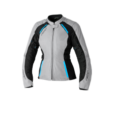 RST Ava CE női textil dzseki - ezüst/fekete/kék, XS méret motoros kabát
